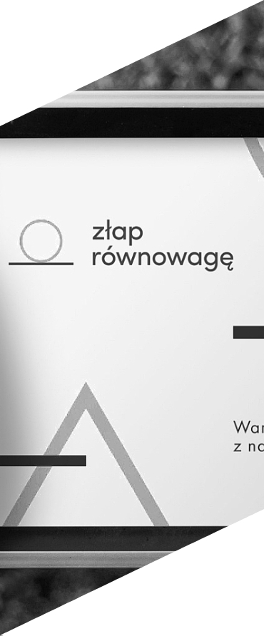 identyfikacja wizualna projektu logo Złap Równowagę